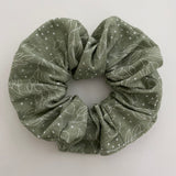 Sage Stems Scrunchie