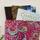 Magenta Swirls Booksleeve Cover