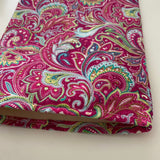 Magenta Swirls Booksleeve Cover