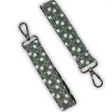Olive Checkered Keychain