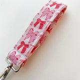 Pink Keychain with Bows