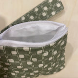 Olive Checkered Keychain Set