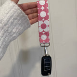 Retro Pink Keychain