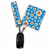 Aqua Blue Keychain Set