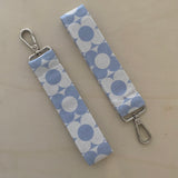 Retro Blue Keychain