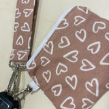 Mocha Brown Keychain Set