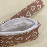 Mocha Brown Keychain Set