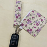 Purple Lilac Keychain Set