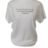John 8:36 Set Free Tshirt
