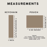 Bible verse keychain, Faith inspired key fob