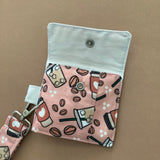 Keychain and Mini Wallet Pouch