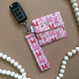Keychain and Mini Wallet Pouch