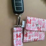 Keychain and Mini Wallet Pouch