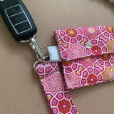 Keychain and Mini Wallet Pouch