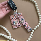 Keychain and Mini Wallet Pouch