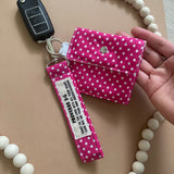 Keychain and Mini Wallet Pouch