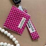 Keychain and Mini Wallet Pouch