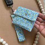 Keychain and Mini Wallet Pouch