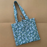Aqua Blue Tote Bag