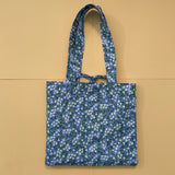 Aqua Blue Tote Bag