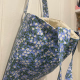 Aqua Blue Tote Bag
