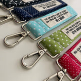 Bible verse keychain, Faith inspired key fob