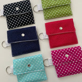 Key Ring Mini Wallet Solids