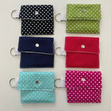 Key Ring Mini Wallet Solids