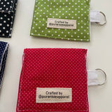 Key Ring Mini Wallet Solids
