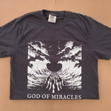 God of Miracles Gray T-shirt