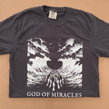God of Miracles Gray T-shirt