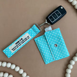 Keychain and Mini Wallet Pouch