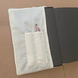 Bible Cover Sleeve, Handmade Citrus Orange Pattern