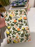 Bible Cover Sleeve, Handmade Citrus Orange Pattern