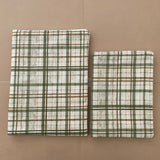 Plaid Bible Cover Olive Beige Neutral