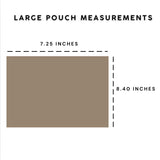 Large Zipper Pouches