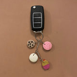 Keychain with Charms (Sweets Theme)