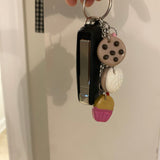 Keychain with Charms (Sweets Theme)