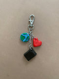 Keychain with Charms (Bible Theme)