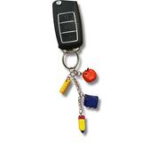 Keychain with Charms (School Theme)