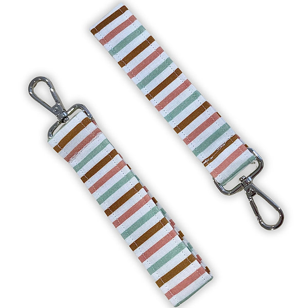 Multi Stripe Keychain