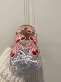 Cherry Bows Glass Tumbler Cup