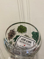 Succulent Plants Glass Tumbler Cup
