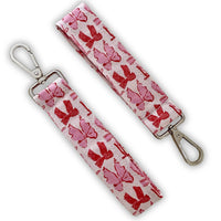 Pink Keychain with Bows