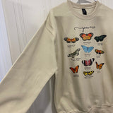 Butterfly Bible verse Sweatshirt Crewneck