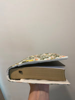 Bible Cover Sleeve, Handmade Citrus Orange Pattern