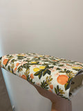 Bible Cover Sleeve, Handmade Citrus Orange Pattern