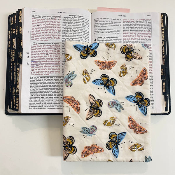 Bible Cover Sleeve with Butterflies