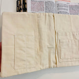 Quilted Bible Cover Sleeve with Light Pink Florals